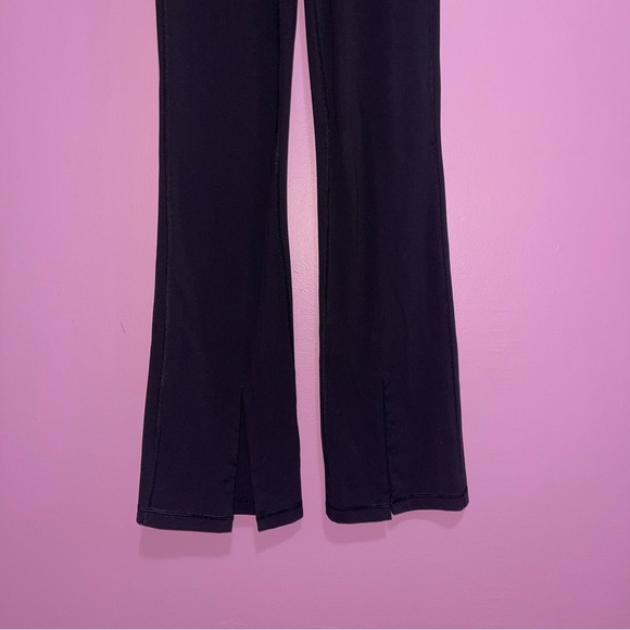 Athleta Leggings Women's Size XS Petite Black Elation Split Flare Pant High Rise - Picture 5 of 12